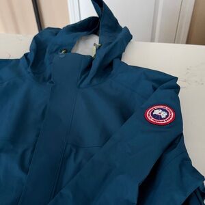 Canada Goose Teal Hooded Jacket